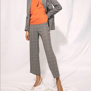 Wilfred  Kick Flare Grey Houndstooth Pants, BNWT, size 6 (fits like 2/4)